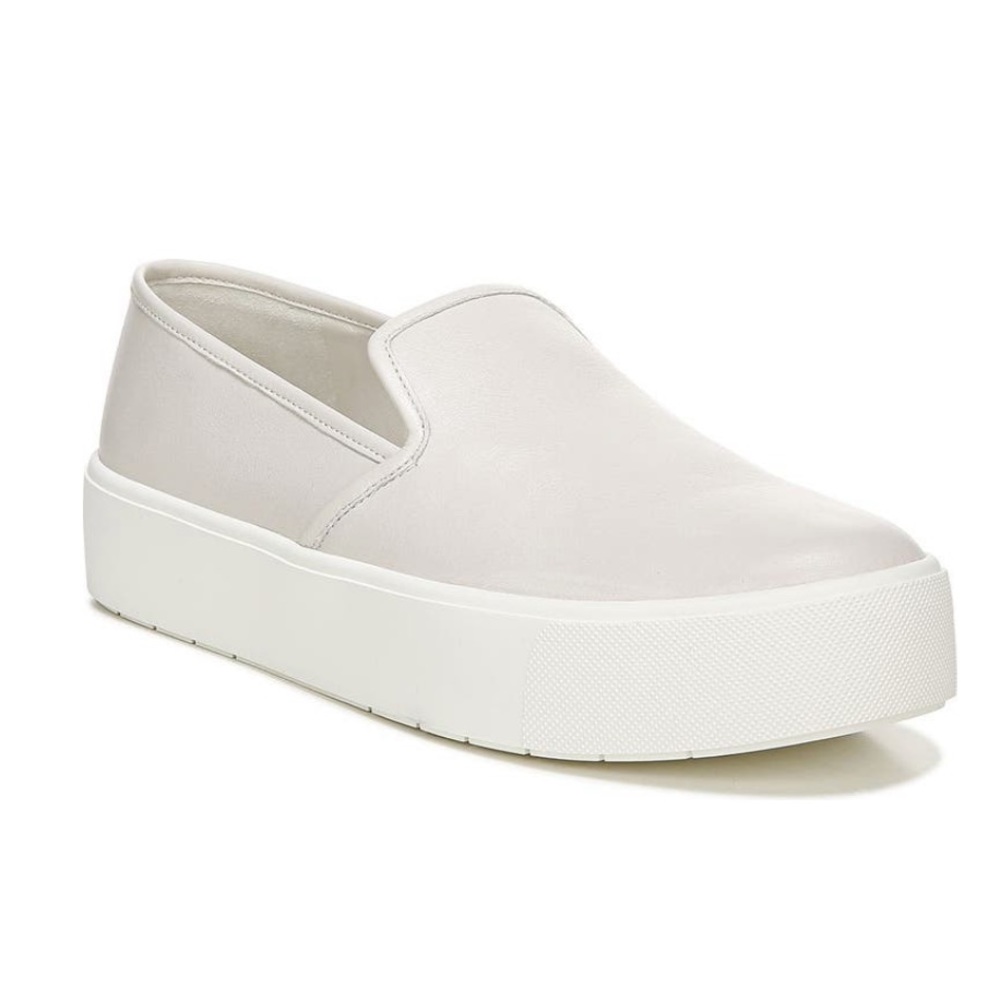 NEW VINCE leather slip on brenden shoes